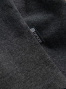 Ombre Clothing Crna muška majica s pakosim izrezom Ombre Odjeća