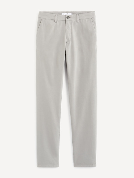 Celio Svijetlo sive muške hlače Celio