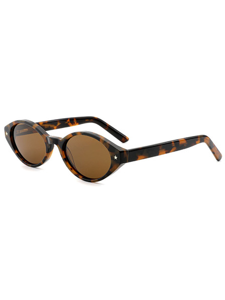 VEYREY VeyRey ženske cat-eye acetatne polarizirajuće sunčane naočale Aest leopard okvir smeđa stakla