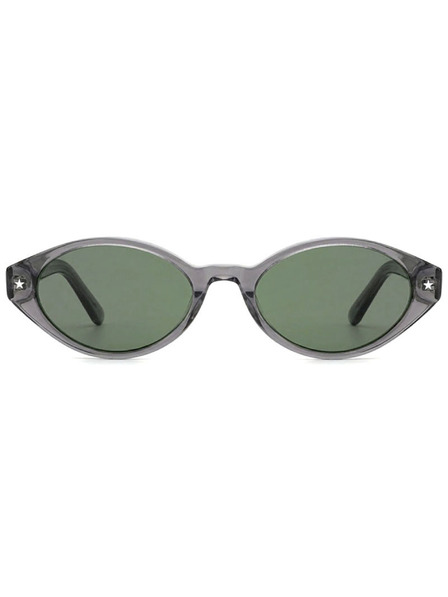 VEYREY VeyRey ženske cat-eye acetatne polarizirajuće sunčane naočale Aest prozirni okvir zelena stakla