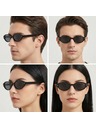 VEYREY VeyRey ženske cat-eye acetatne polarizirajuće sunčane naočale Aest crni okvir crna stakla