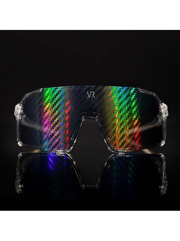 VEYREY VeyRey sportske sunčane naočale Ogharod (hologram Carbon) prozirna obruba visebajna stakla