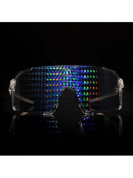 VEYREY VeyRey sportske sunčane naočale Ogharod (hologram Diamant) prozirna obruba visebajna stakla