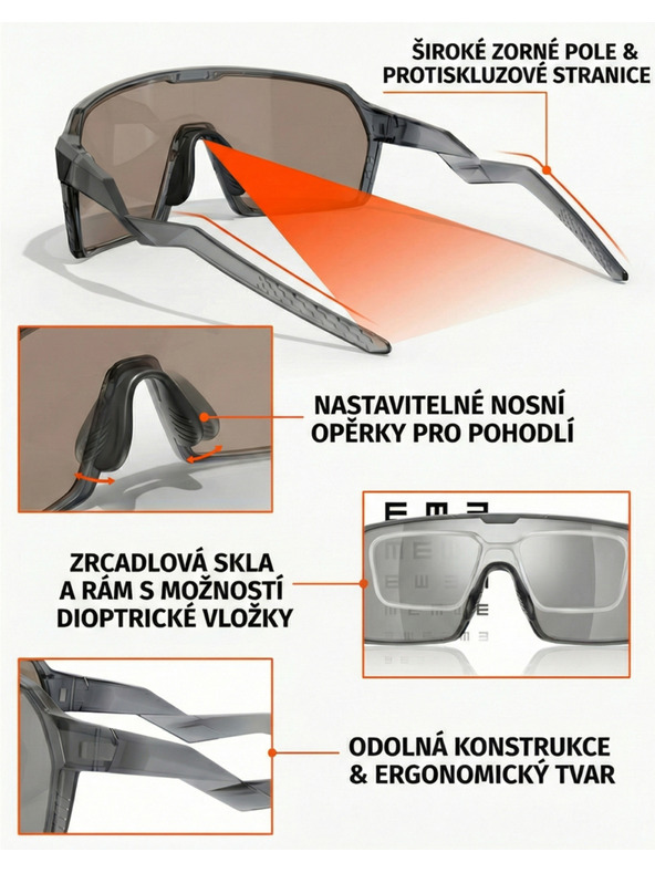 VEYREY VeyRey sportske sunčane naočale Ocli crna obruba zlatna stakla