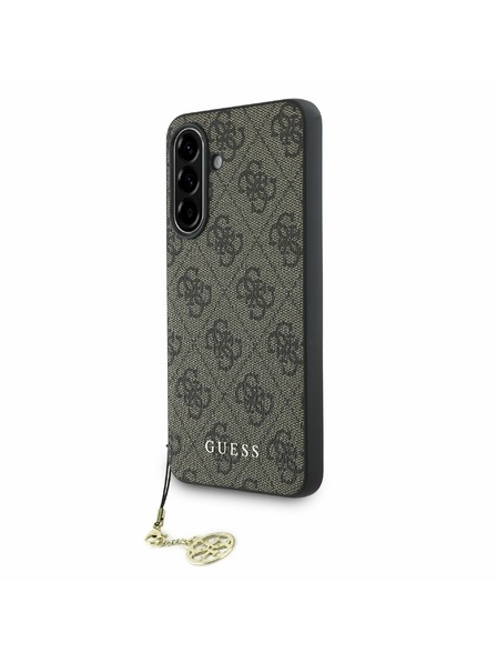 Guess Guess 4G Charm Stražnji Poklopac za Samsung Galaxy A56 Brown