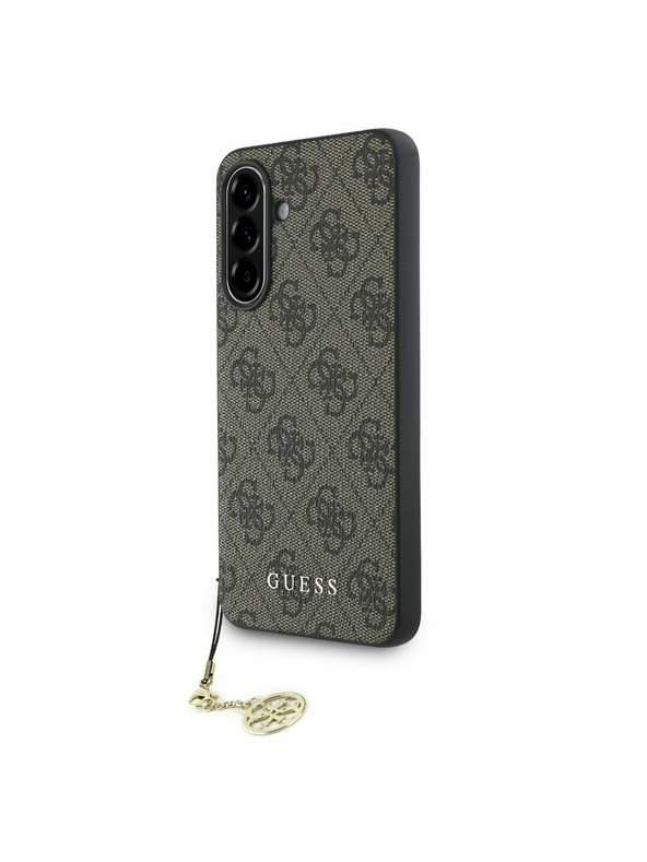 Guess Guess 4G Charm Stražnji Poklopac za Samsung Galaxy A56 Brown