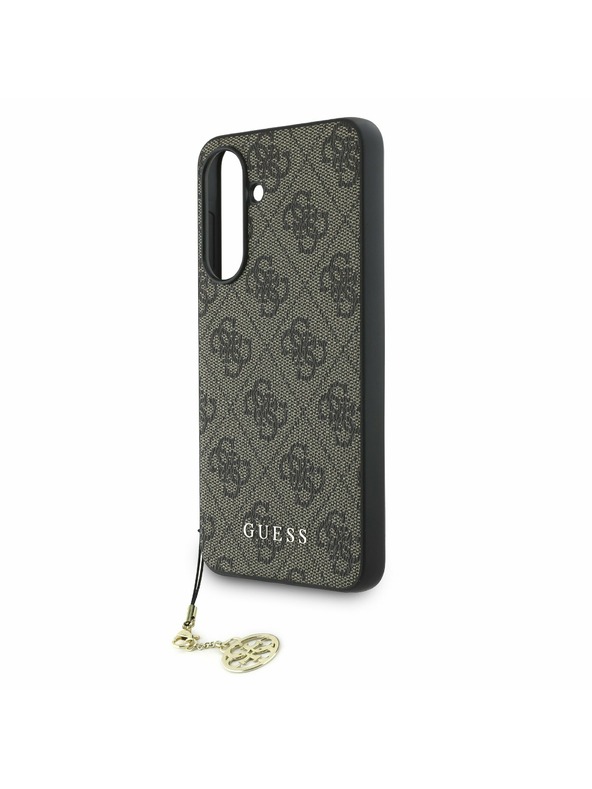 Guess Guess 4G Charm Stražnji Poklopac za Samsung Galaxy A56 Brown