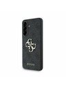 Guess Guess PU 4G Metal Logo Stražnji Poklopac za Samsung Galaxy A56 Grey