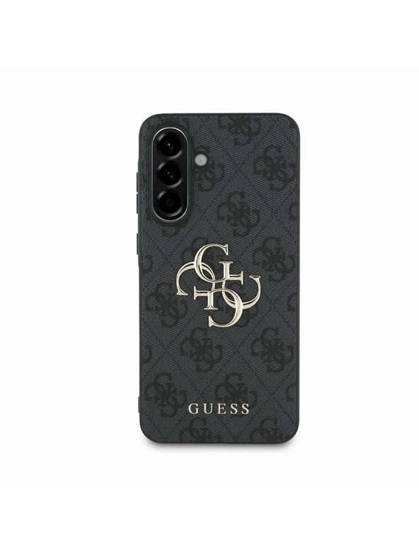 Guess Guess PU 4G Metal Logo Stražnji Poklopac za Samsung Galaxy A56 Grey