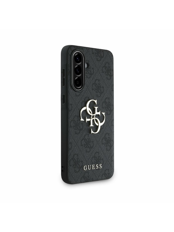 Guess Guess PU 4G Metal Logo Stražnji Poklopac za Samsung Galaxy A56 Grey