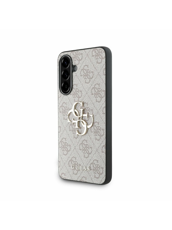 Guess Guess PU 4G Metal Logo Stražnji Poklopac za Samsung Galaxy A56 Pink