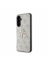 Guess Guess PU 4G Metal Logo Stražnji Poklopac za Samsung Galaxy A56 Pink
