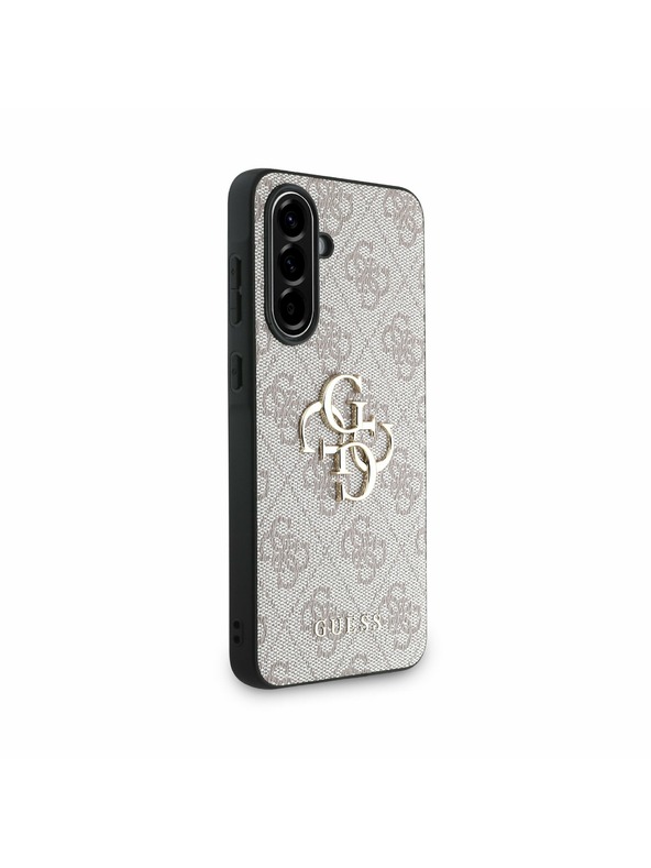 Guess Guess PU 4G Metal Logo Stražnji Poklopac za Samsung Galaxy A56 Pink
