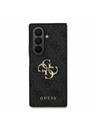 Guess Guess PU 4G Metal Logo Stražnji Poklopac za Samsung Galaxy Z Fold 7 Grey