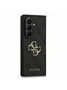 Guess Guess PU 4G Metal Logo Stražnji Poklopac za Samsung Galaxy Z Fold 7 Grey