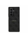 Guess Guess PU Leather 4G Colored Ring Magnetic Stražnji Poklopac za Samsung Galaxy Z Fold 7 Black