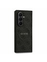 Guess Guess PU Leather 4G Colored Ring Magnetic Stražnji Poklopac za Samsung Galaxy Z Fold 7 Black