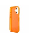 Guess Guess IML 4G Script Metal Logo Stražnji Poklopac za iPhone 17 Orange