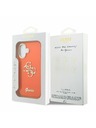 Guess Guess IML 4G Script Metal Logo Stražnji Poklopac za iPhone 17 Orange