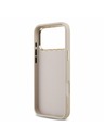 Guess Guess PU Leather 4G Metal Logo Gold Frame Stražnji Poklopac za iPhone 17 Pro Max Pink