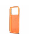 Guess Guess IML 4G Script Metal Logo Stražnji Poklopac za iPhone 17 Pro Max Orange