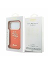 Guess Guess IML 4G Script Metal Logo Stražnji Poklopac za iPhone 17 Pro Max Orange