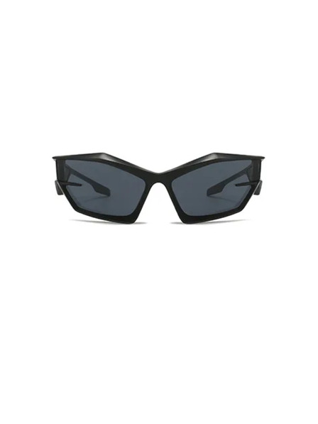 VEYREY VeyRey Unisex futurističke sunčane naočale Calictor crne univerzalne