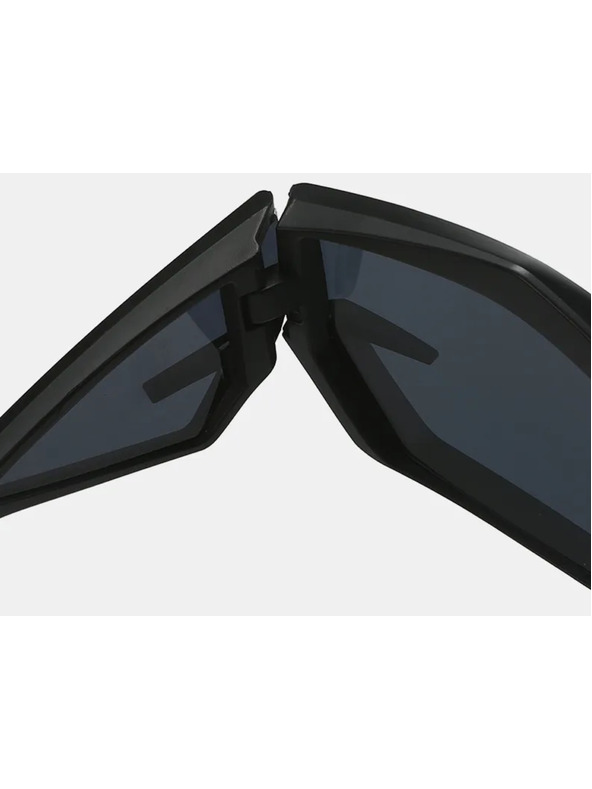 VEYREY VeyRey Unisex futurističke sunčane naočale Calictor crne univerzalne