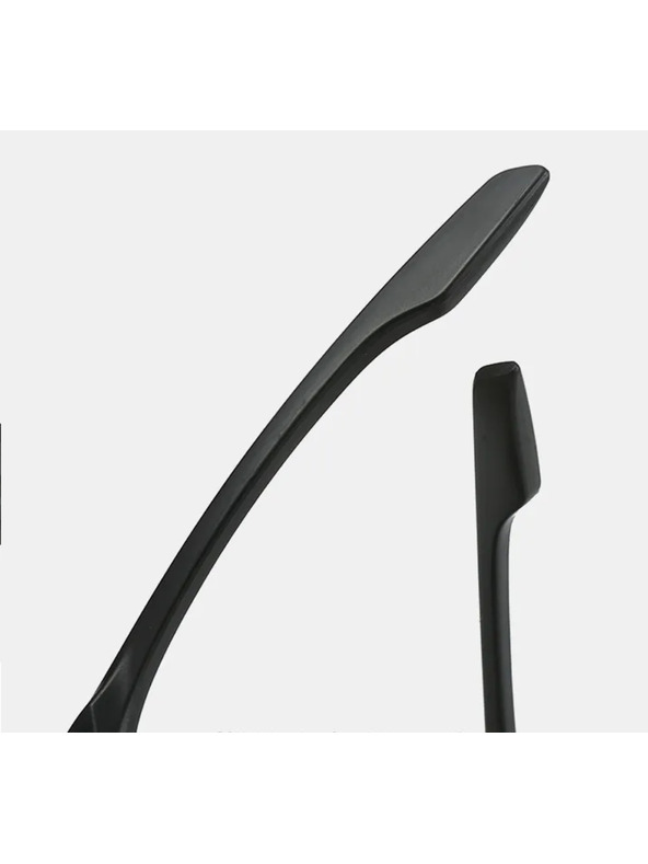 VEYREY VeyRey Unisex futurističke sunčane naočale Calictor crne univerzalne