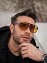 VEYREY VeryRey Pilotove sunčane naočale Ghost orange