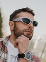 VEYREY Bijele unisex sunčane naočale VeyRey Steampunk Telos