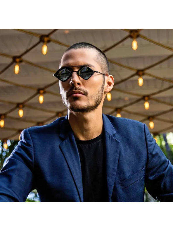 VEYREY VeyRey Aeltimpion crne unisex sunčane naočale