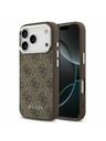 Guess Guess 4G MagSafe Stražnji Poklopac za iPhone 17 Pro Brown