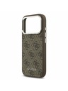 Guess Guess 4G MagSafe Stražnji Poklopac za iPhone 17 Pro Brown
