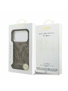 Guess Guess 4G MagSafe Stražnji Poklopac za iPhone 17 Pro Brown