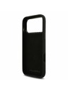 Karl Lagerfeld Karl Lagerfeld Liquid Silicone Metal Ikonik Stražnji Poklopac za iPhone 17 Pro Max Black