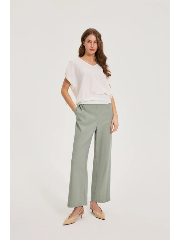 Moodo Glatka bijela bluza Moodo