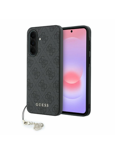 Guess Guess 4G Charm Stražnji Poklopac za Samsung Galaxy A37 Black