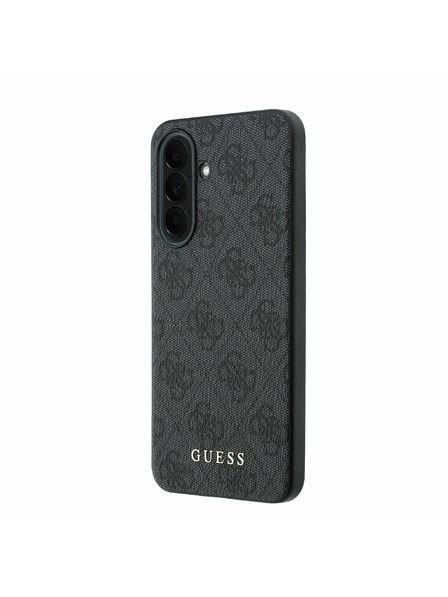 Guess Guess PU 4G Metal Classic Logo Stražnji Poklopac za Samsung Galaxy A37 Grey
