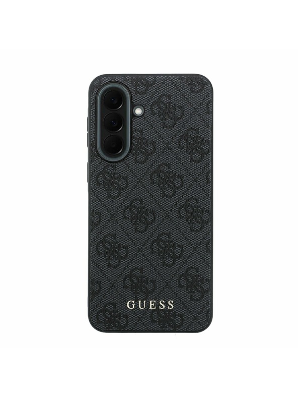 Guess Guess PU 4G Metal Classic Logo Stražnji Poklopac za Samsung Galaxy A37 Grey