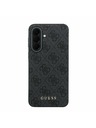 Guess Guess PU 4G Metal Classic Logo Stražnji Poklopac za Samsung Galaxy A37 Grey