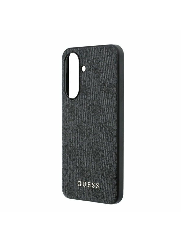Guess Guess PU 4G Metal Classic Logo Stražnji Poklopac za Samsung Galaxy A37 Grey