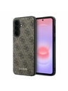 Guess Guess PU 4G Metal Classic Logo Stražnji Poklopac za Samsung Galaxy A37 Brown