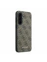 Guess Guess PU 4G Metal Classic Logo Stražnji Poklopac za Samsung Galaxy A37 Brown