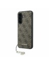 Guess Guess 4G Charm Stražnji Poklopac za Samsung Galaxy A37 Brown
