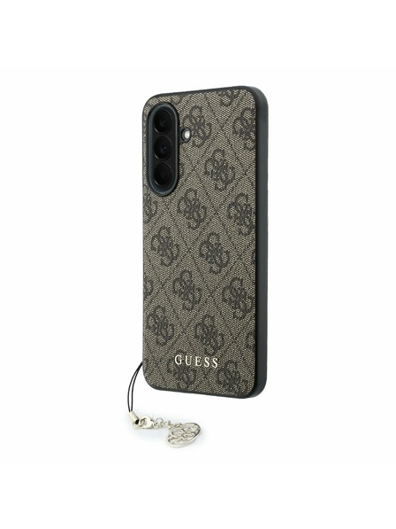 Guess Guess 4G Charm Stražnji Poklopac za Samsung Galaxy A37 Brown