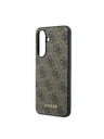 Guess Guess 4G Charm Stražnji Poklopac za Samsung Galaxy A37 Brown