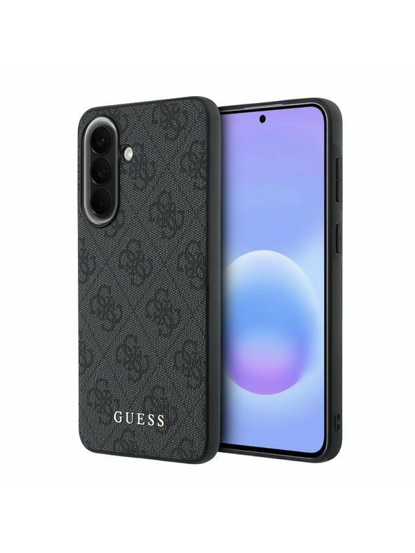 Guess Guess PU 4G Metal Classic Logo Stražnji Poklopac za Samsung Galaxy A57 Grey