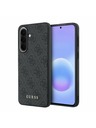 Guess Guess PU 4G Metal Classic Logo Stražnji Poklopac za Samsung Galaxy A57 Grey