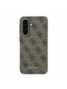 Guess Guess PU 4G Metal Classic Logo Stražnji Poklopac za Samsung Galaxy A57 Brown